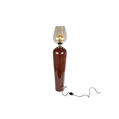 Lamp Martin terra glas/metaal 95cm