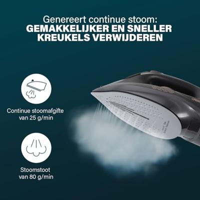 Princess Stoomstrijkijzer Zwart 2600 W