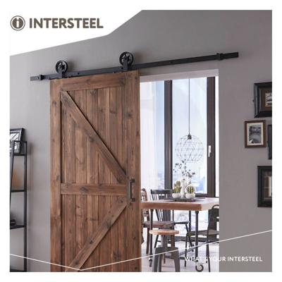 Intersteel Schuifdeursysteem Wheel Top - mat zwart