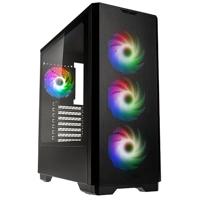 Kolink Unity Solar ARGB Mesh Midi-tower PC-behuizing Zwart - thumbnail