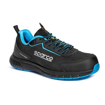 Veiligheidsschoenen Sparco traction nubuck takuma esd s3s sr fo hro sc Zwart Schoenmaat 44 Veiligheidsschoenen Sparco traction nubuck takuma esd s3s sr fo hro sc Zwart Schoenmaat 44