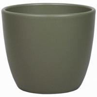 Floran bloempot boule 28x25 cm legergroen mat - thumbnail