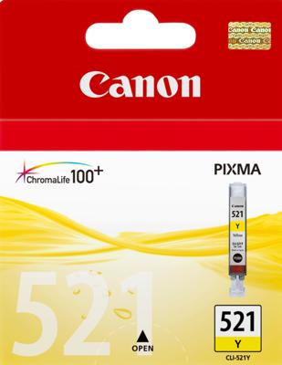 Canon Inktcartridge CLI-521 Y Origineel Geel 2936B001