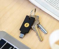 Yubico - YubiKey 5C NFC - Two Factor Authentication USB and NFC Security Key, Fits USB-C Ports and Works with Supported NFC Mobile Devices - Protect Your Online Accounts with More Than a Password - thumbnail