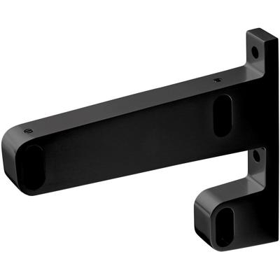 Steun links gardelux-1 mat zwart Steun links gardelux-1 mat zwart