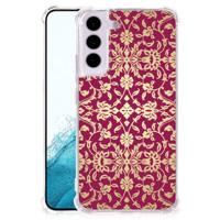 Anti Shock Case Samsung Galaxy S22 Barok Pink - thumbnail