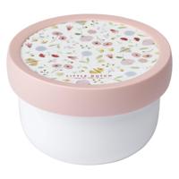 Mepal Campus Fruitbox Little Dutch Flowers & Butterflies 300 ml Roze/Wit - thumbnail