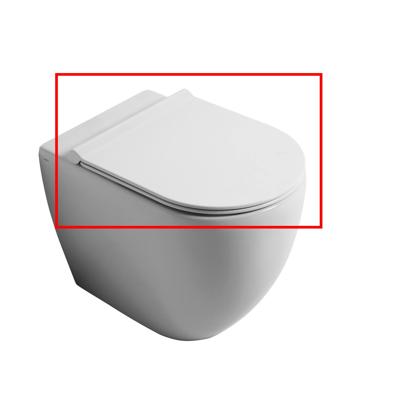 Toiletzitting Salenzi Form Slim Glans Wit Toiletzitting Salenzi Form Slim Glans Wit