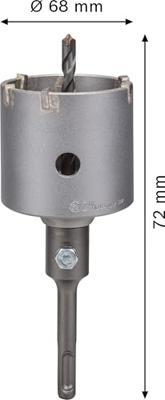 Bosch Accessories SDS-Plus Doosborenset Ø 3 delig Bosch Accessories SDS-Plus Doosborenset Ø 3 delig