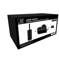 Best Design Toiletset One Pack Nero Mat Zwart - thumbnail