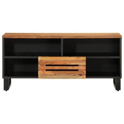 Tv-meubel 100x34x46 cm massief acaciahout
