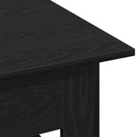Salontafel Zwart eiken 102 x 55 x 42 cm Bewerkt hout - thumbnail