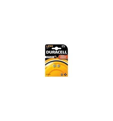 Duracell Knoopcel LR44 1.5 V 2 stuk(s) 105 mAh Alkaline Elektro AG13