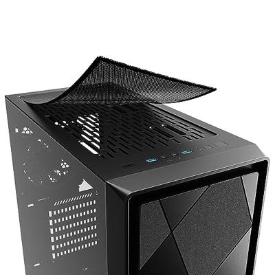 Sharkoon VS8 RGB Black midi tower behuizing - thumbnail
