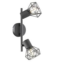 Fischer & Honsel Trendy plafondspotRan 2-lichts - 22265 - thumbnail
