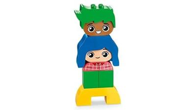 LEGO 10415 DUPLO My First Strong Emotions and Big Feelings, speelgoed voor baby's, 23 kleurrijke stenen en 4 personages. - thumbnail