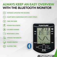 Tunturi Signature R90W Rower, By Fluid l Roeitrainer - thumbnail