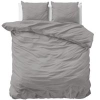 Primaviera Deluxe Uni Satijn Dekbedovertrek Grijs 240 x 200/220 cm - thumbnail