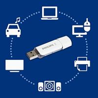 Philips FM32FD70B USB flash drive 32 GB USB Type-A 2.0 Wit - thumbnail