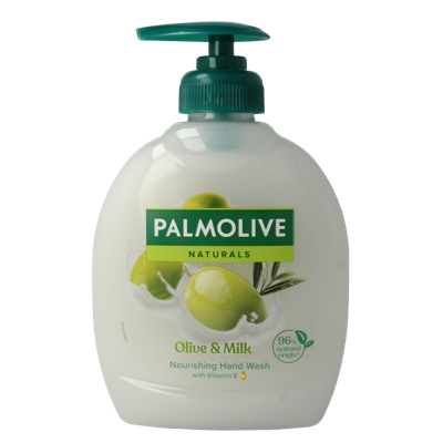 Palmolive Naturals handzeep melk&olijf 300 Milliliter Palmolive Naturals handzeep melk&olijf 300 Milliliter