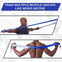 Theraband CLX 22m Dispenser - zeer zwaar blauw - thumbnail