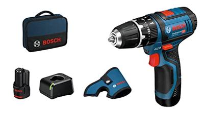 Bosch Blauw GSB 12V-15 accu Klopboormachine | Li-Ion 2.0Ah | in L-boxx - 06019B6906 - thumbnail