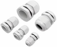 Quadrios 2009CA108 Wartel assortiment PA66 Grijs-wit (RAL 7035) 1 set(s) - thumbnail