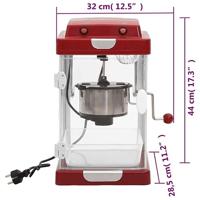 Popcornmachine bioscoopstijl 70 gram - thumbnail