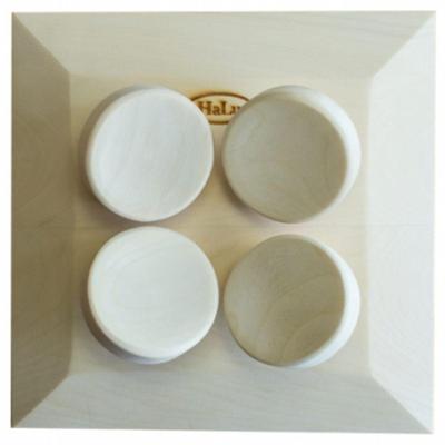 Halu ergonomische hoofdsteun voor Sauna - Vierkant - Aspen Halu ergonomische hoofdsteun voor Sauna - Vierkant - Aspen