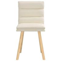 Eetkamerstoelen 2 st linnen - thumbnail