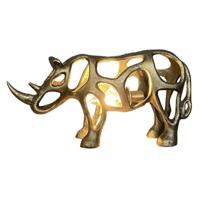 Bureaulamp DKD Home Decor Gouden Aluminium (44 x 11 x 22 cm) - thumbnail