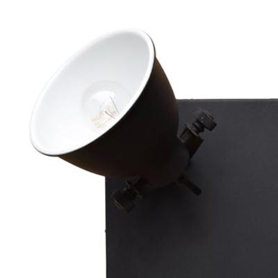 Urban Interiors Stoere spot 'Industrial' 4-lichts, kleur Vintage Black Urban Interiors Stoere spot 'Industrial' 4-lichts, kleur Vintage Black