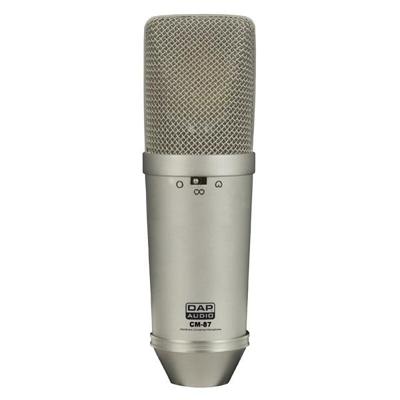 DAP CM-87 groot membraam studio condensator microfoon