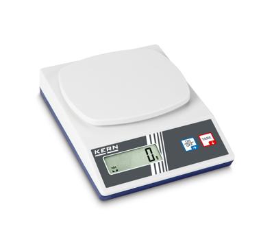 Kern EFS 2000-0 Schoolweegschaal Weegbereik (max.) 2.2 kg Resolutie 1 g werkt op batterijen Wit