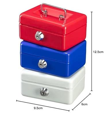 Burg Wächter 5012 white Geldcassette (b x h x d) 125 x 60 x 95 mm Wit