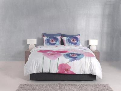 Zo! Home Poppy Dekbedovertrek 240x200/220 White