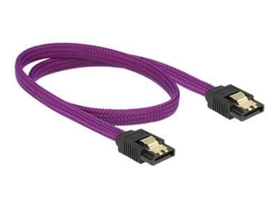 Delock HDD Aansluitkabel 0.5 m Violet