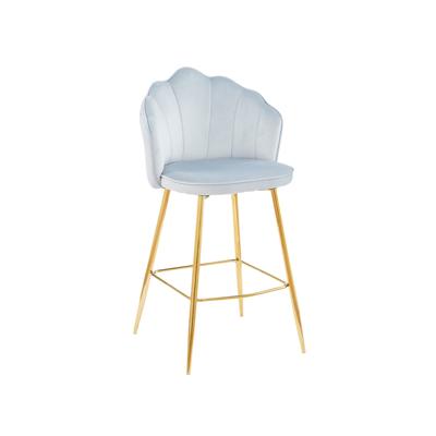 Barkruk Chanelle Lichtgrijs - Set van 2