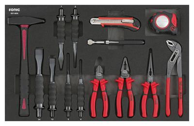 Sonic Hamer, Tangen & Beitelset (4 Duits) 14-delig 601404