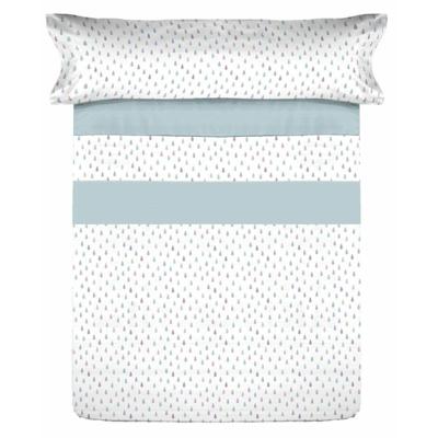 Beddengoedset Tejidos Reina Blauw Bed van 150