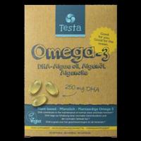 Testa Omega 3 algenolie 250mg DHA vegan NL/DE/EN 60 Vegetarische capsules - thumbnail