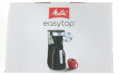 Melitta EASY II TOP THERM 1023-08 Koffiefilter apparaat Zwart - thumbnail