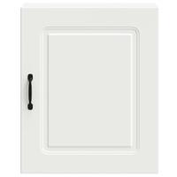 Keukenwandkasten 2 st Kalmar bewerkt hout wit - thumbnail