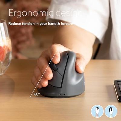 R-Go Tools HE Mouse Verticale muis R-Go HE Basic, ergonomische muis, medium (handlengte 165-185mm), - thumbnail