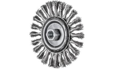 PFERD TOOLS 43303053 Combitwist ronde borstel getordeerd RBG Ø 125 x 12 mm M14 Ø roestvrijstalen draad 0,35 voor haakse slijpers 1 stuk(s)