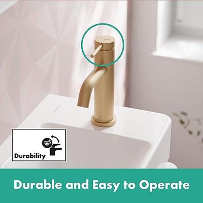 Hansgrohe Tecturis Wastafelmengkraan - coolstart -10.8cm uitloop - geborsteld brons 73301140 - thumbnail