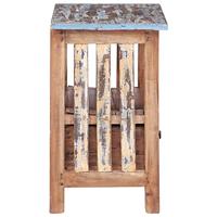 Nachtkastje 41x30x50 cm massief mahoniehout - thumbnail