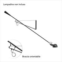 Flos 265 Wandlamp - Zwart - thumbnail