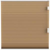 Fenstr plisségordijn Montreal dubbel 25mm verduisterend - tabak (30953) - thumbnail