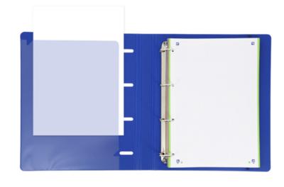 Ringmap Oxford &YOU Marineblauw A4+